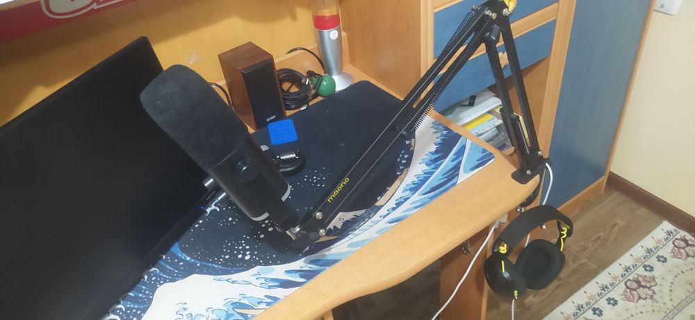 Микрофон fifine am 8 + штатив maono