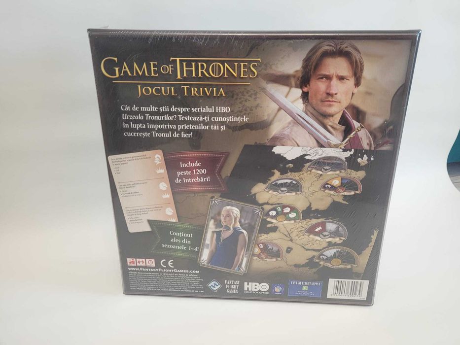 NOU Sigilat - Game of Thrones - Jocul trivia (limba romana)