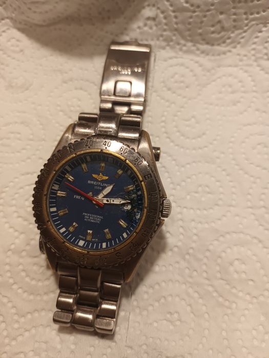 Breitling 1884 FRE Q 121,5 Mhz din 1960 - BONUS  ceas CERTINA original