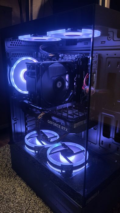 Новый системный блок игровой пк Core i5 12400 RTX 5050