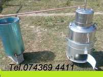 Cazane pt Tui,ca,de Inox,60 sau 120 litri+Accesorii