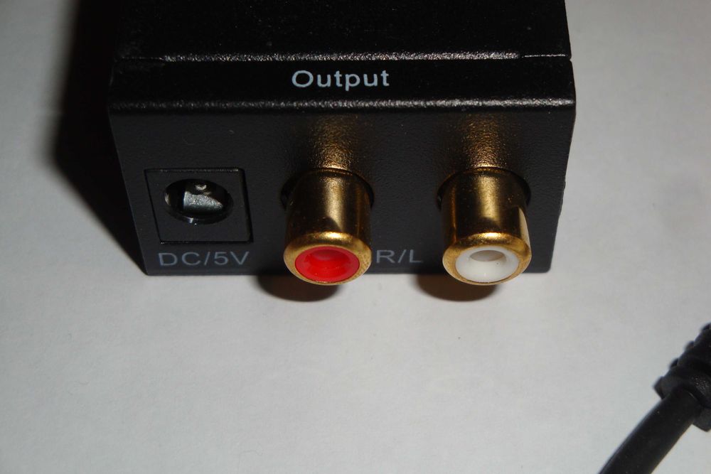 convertor audio digital pentru TV semnal digital la analogic