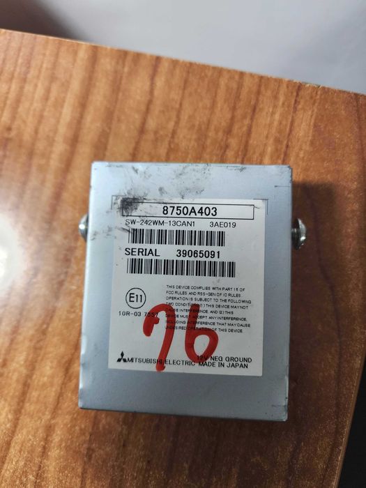 CAN Box pentru Mitsubishi Outlander 3 (2012+) 8750A403