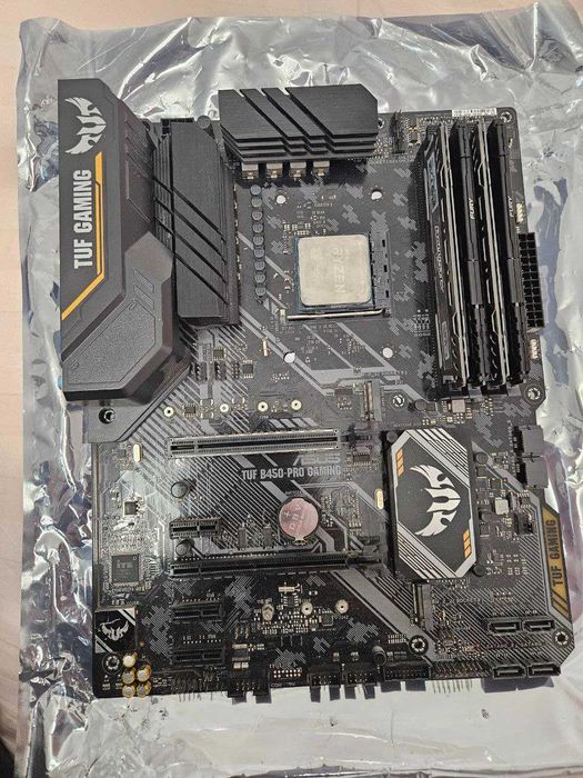 Kit AMD Ryzen 5800X3D + Asus TUF B450 Pro + 32 Gb DDR4 3200