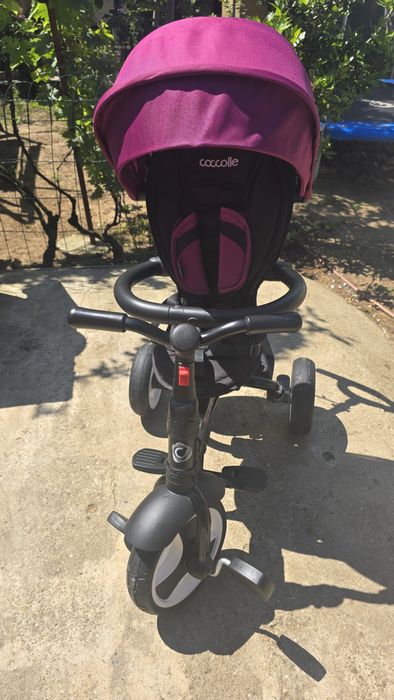 Tricicletă copii ultrapliabila Coccolle Spectra - Violet