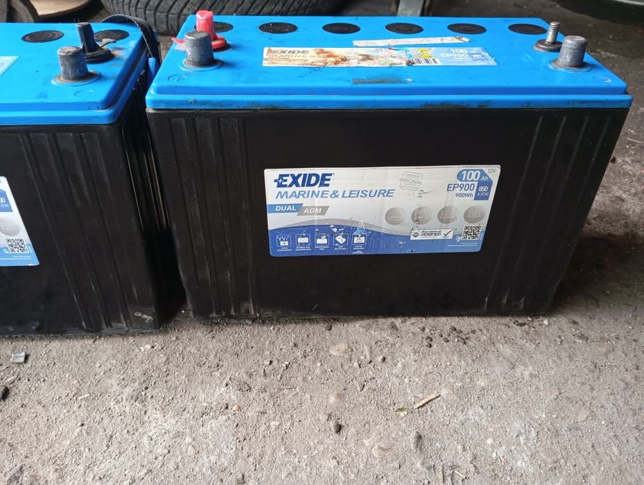 Baterii  Panouri Solare Rulote Centrala termica AGM pe Gel 100 amperi