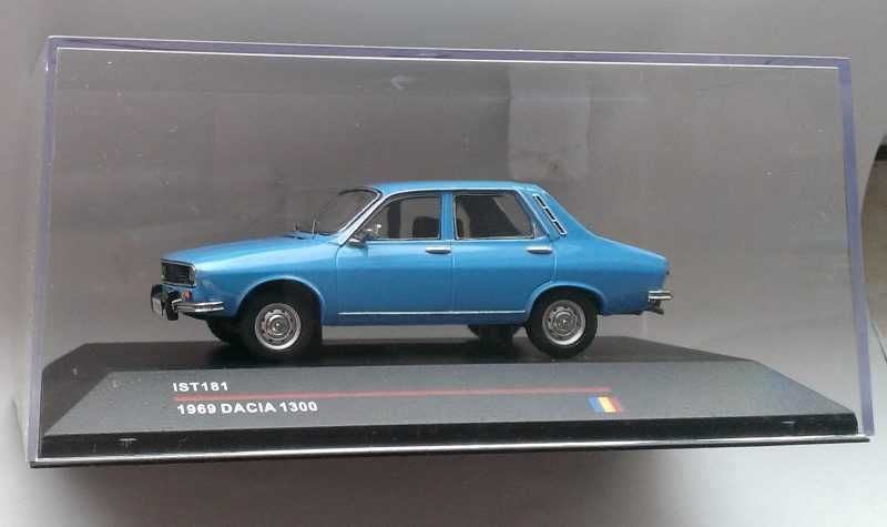Macheta Dacia 1300 1969 bleu - IST Premium 1/43