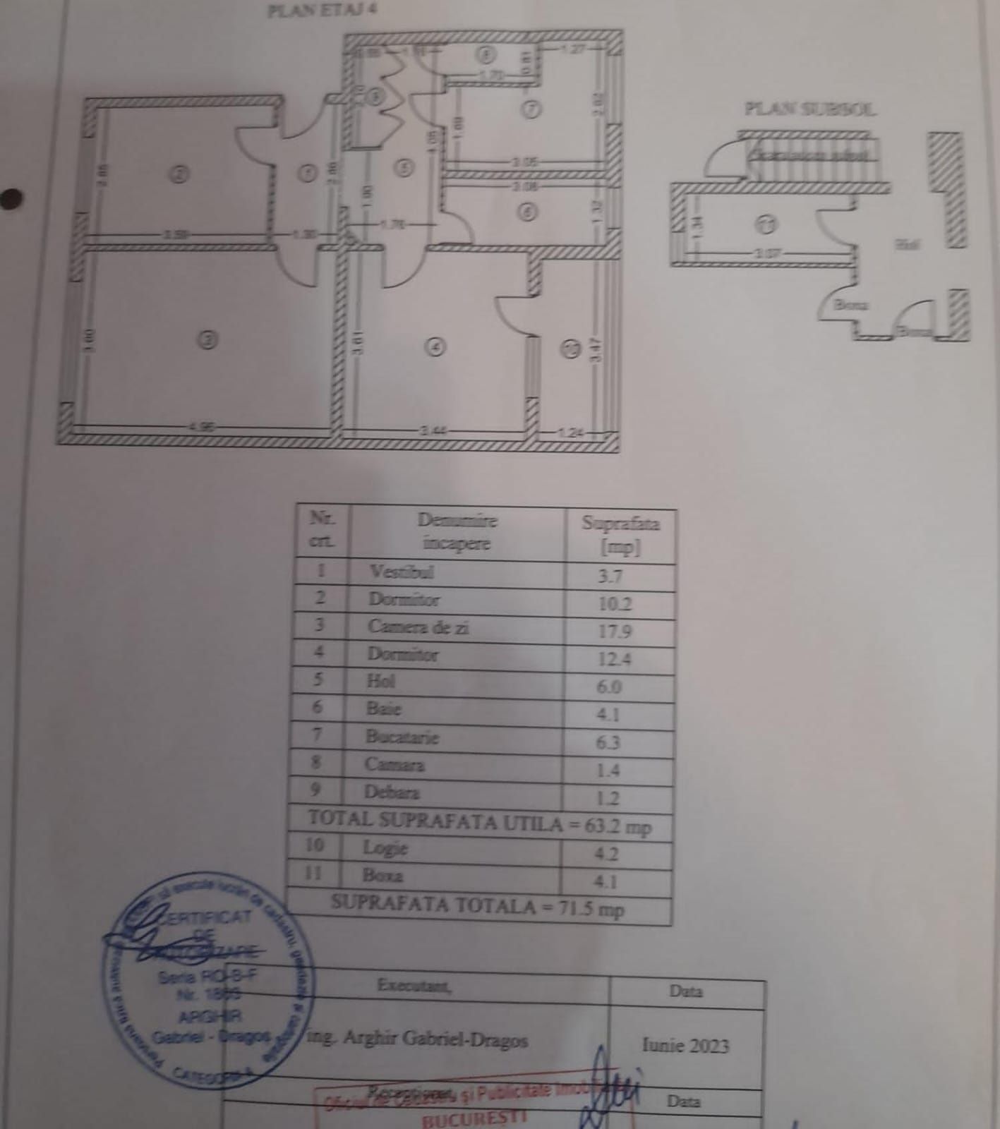 Vand apart.3 cam.decomand.,mobilat si utilat  in Ozana.