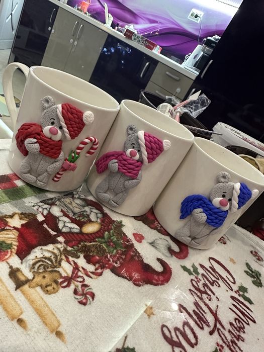 Чаши от полимерна глина