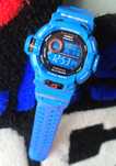 Casio G Shock Riseman GW 9200BLJ Men In Earth Blue