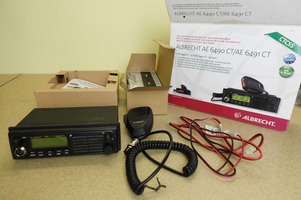 Vand Statie Radio, CB, Albrecht, AE6491CT