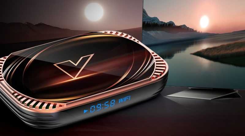 8K Android ТВ бокс VX4 Аmlogic с Dolby ATMOS DTS HD Hi-Fi UGOOS TV Box