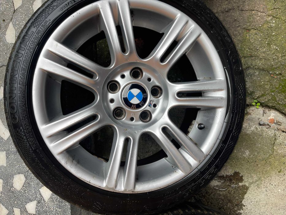 Jante originale BMW pe 17" cu anvelope Continental – Set 4 bucăți