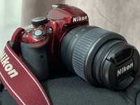 Aparat Foto Nikon D3200 Red