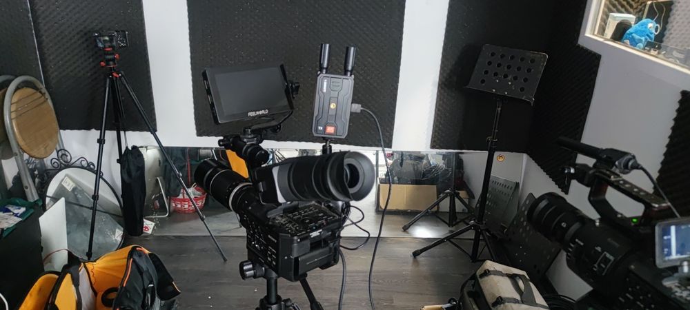 Camera sony fs100.monitor.obiectiv.super okazie