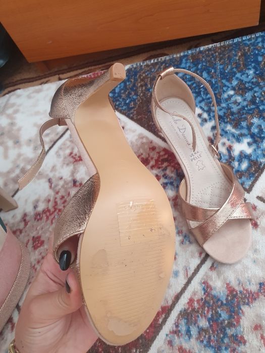 Sandale toc mic benvenuti