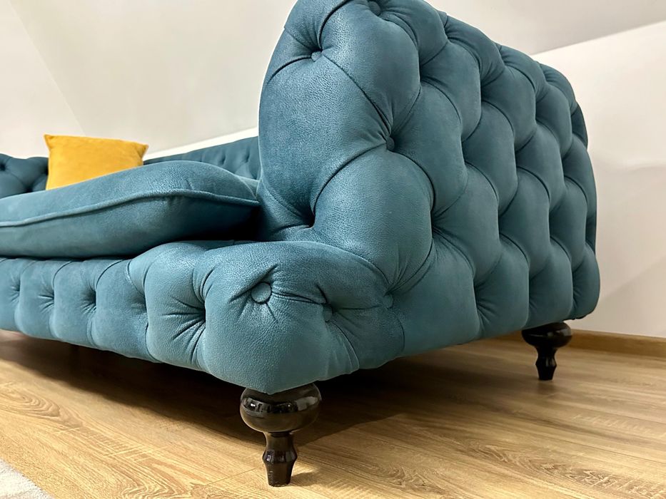 Canapea Chesterfield blue Tosca Italy