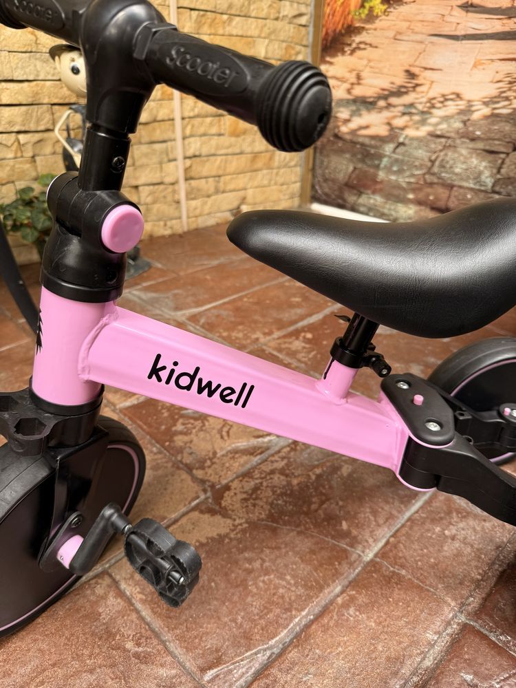 Bicicletă premium Kidwell 3 în 1
