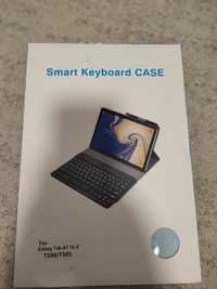 Husa+Tastatura Noua, Samsung Galaxy Tab A7 T500/T505, Sky Blue