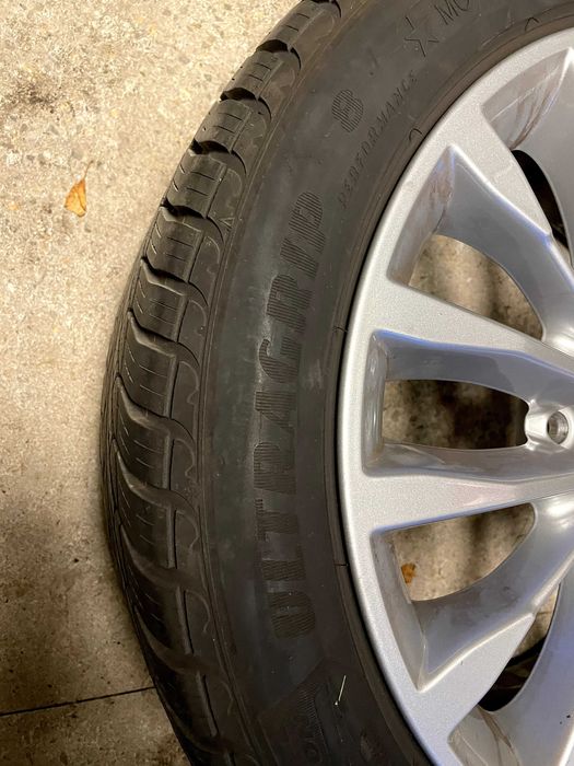 Jante+anvelope Bmw seria 5 (roti iarna)