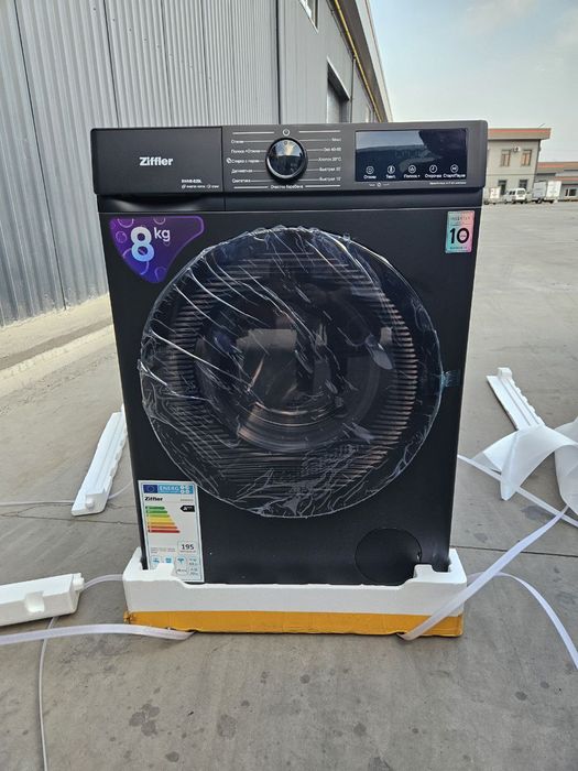 Kir yuvish mashinasi ziffler 8 kg invertor