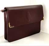 Borseta Cartier originala barbateasca 25 x 18.5cm