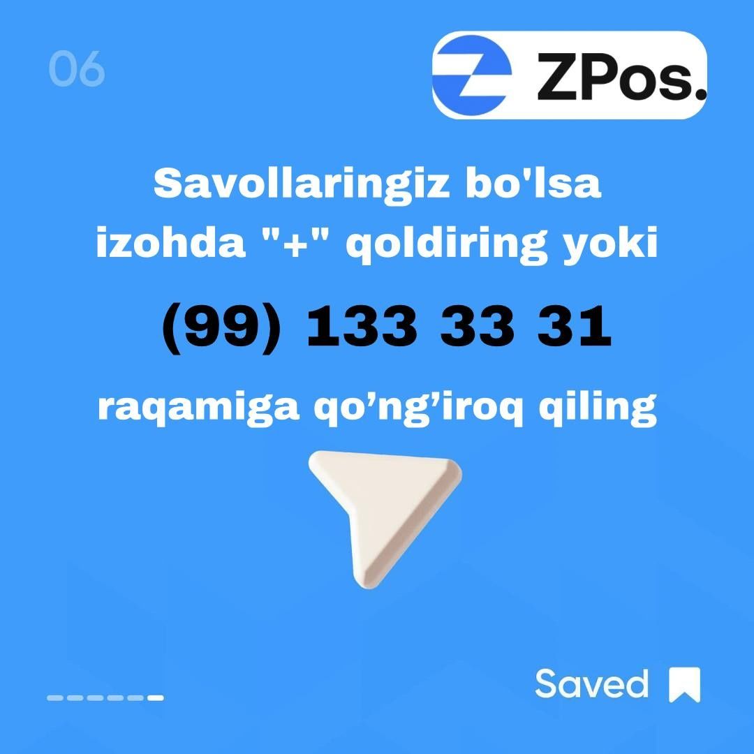 POS dasturi | Skaner, monoblok, Rongta va Shtix M tarozi  ZPOS dasturi