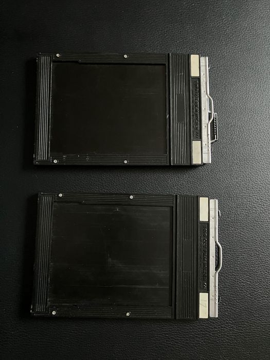 2 Casete film 4x5 film holder Toyo