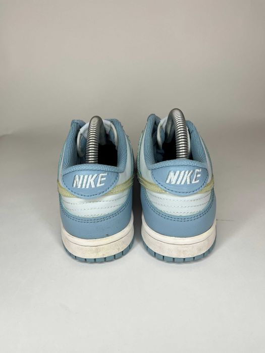 Nike Dunk Low Clear Blue Swoosh Дамски Маратонки