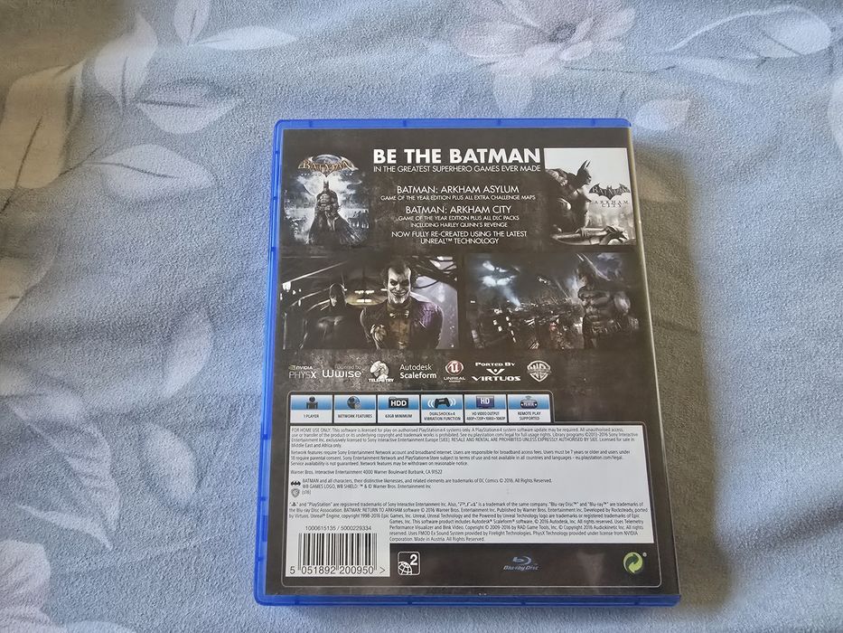 Batman: Return to Arkham (2 jocuri) PS4 / PS5