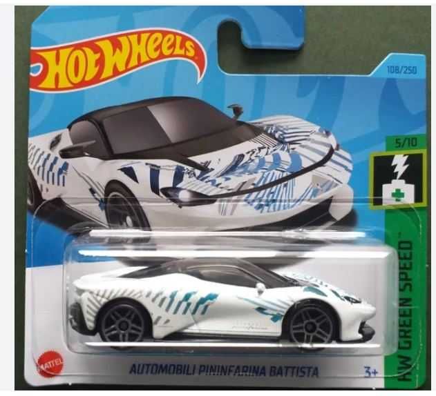 2023 Hot Wheels 108/250 HW Green Speed 5/10 -  PININFARINA BATTISTA