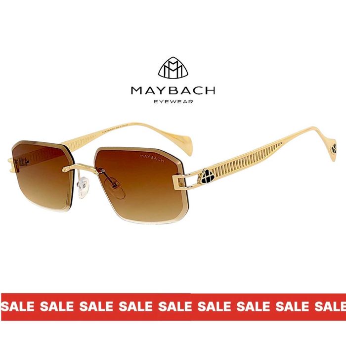 Maybach Уникални мъжки слънчеви очила 2026 – метална рамка