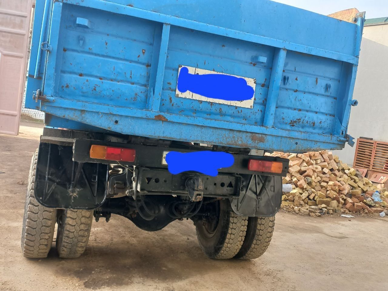 Зиль Сельхоз. Zil MMZ554 Самосвал