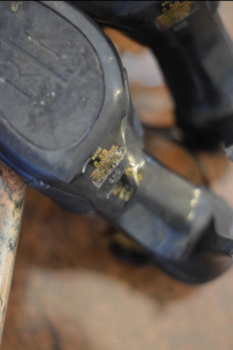 Sandale cu toc RALPH LAUREN