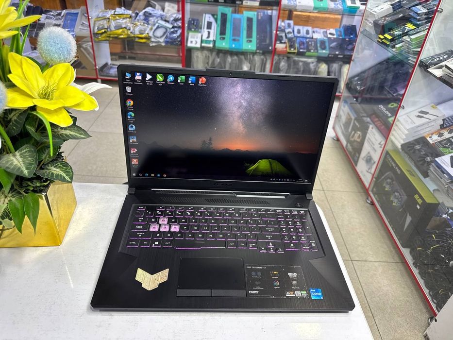 Asus Tuf Gaming core i5-11260H DDR4 16/512 SSD RTX 3050 Ti 4GB