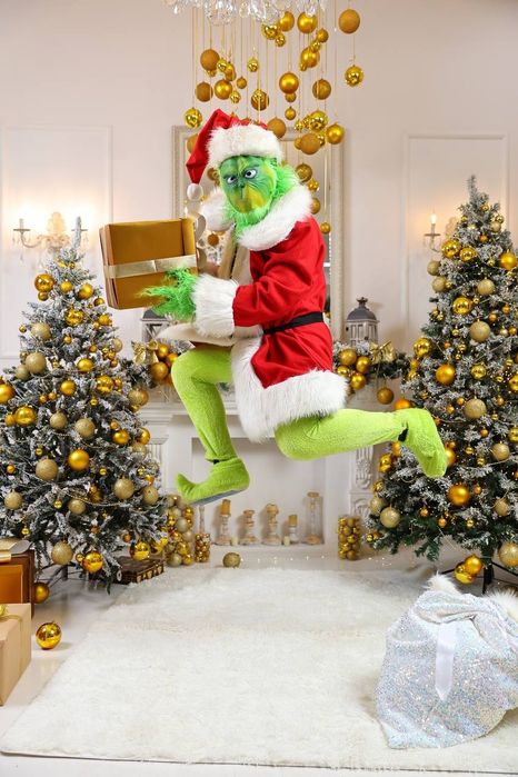 Премиум Дед мороз. Снегурочка. Qor bobo. Шоу. Новогоднее шоу. Гринч.