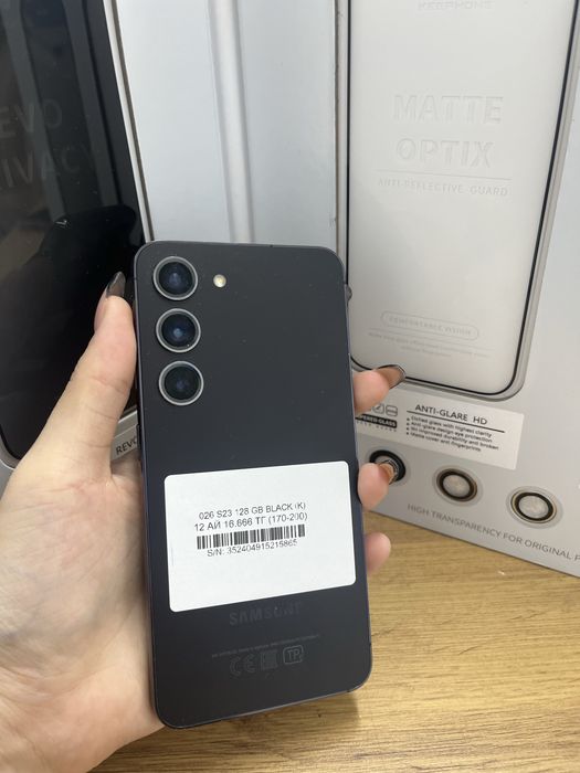 S23 128 gb black / Pintel.kz