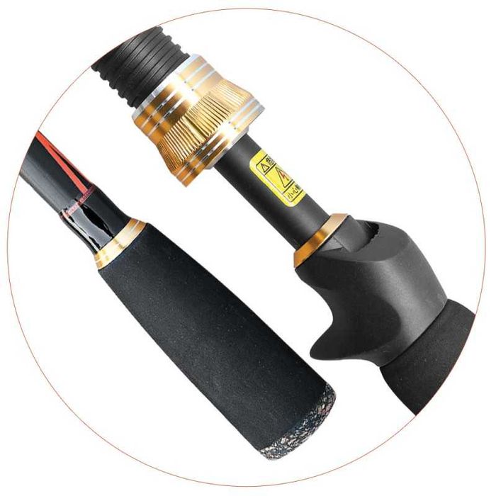 Lanseta fibra de carbon Baracuda Cast Crius 2,10m A: 8-35g