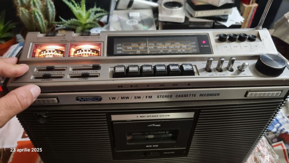 Radiocasetofon vintage Mbo rr 4850,Saba rcr 404