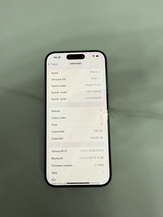 iPhone 15 Pro 256gb - ca nou