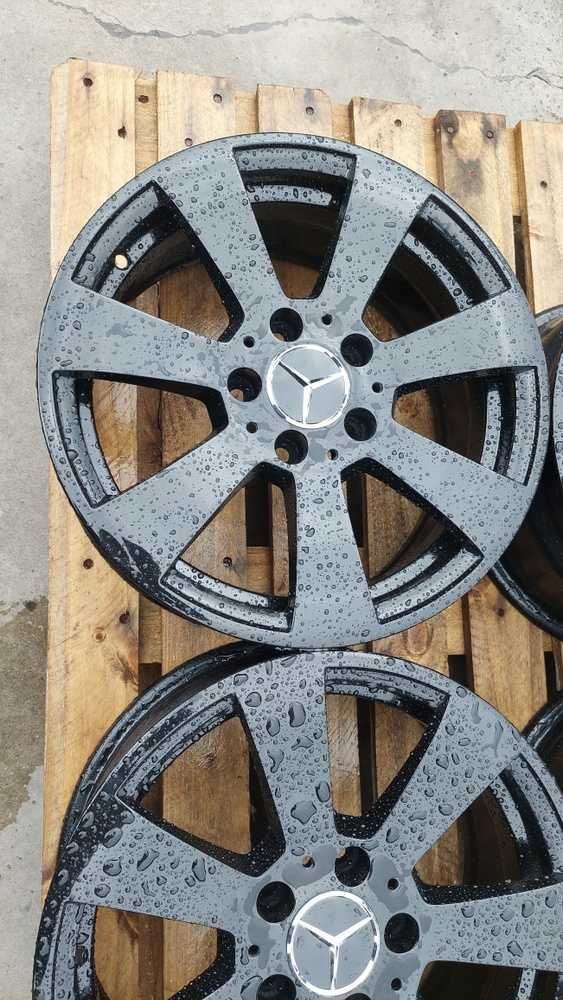 Jante Mercedes 7.0x16 et 43 5x112 Originale Black Edition