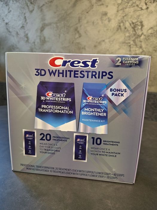 Benzi albire Crest 3D whitestrips