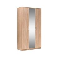 РАСПРОДАЖА! Новый шкаф "Комфорт 3" с зеркалом дуб сонома от Азия Склад