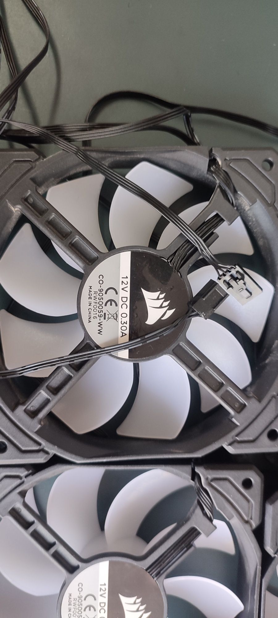 Lot 6 ventilatoare Corsair led Rgb 120mm