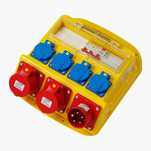 Tablou electric portabil BILTEMA 44-727 protecție dif 30mA