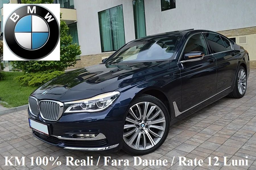 BMW Seria 7 KM 100 % Reali / Fara Daune / Rate 6-12 Luni