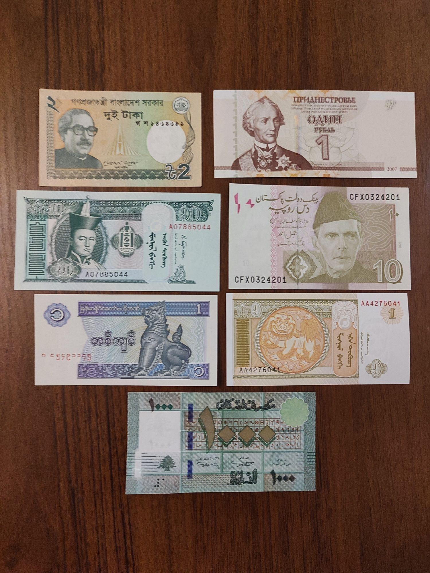 Иностранные купюры