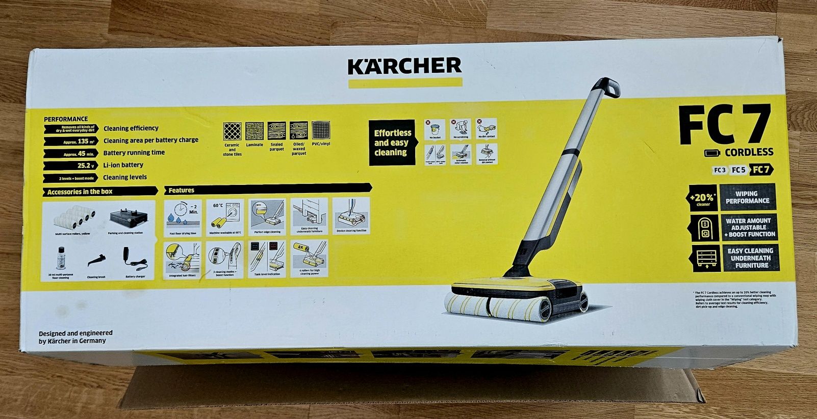 Акумулаторна подочистачка KARCHER FC7