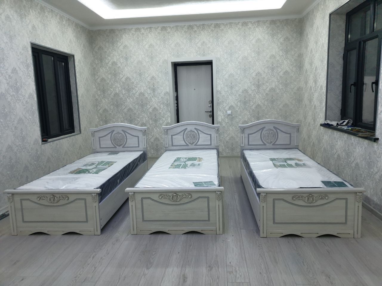 Krovat bir kishilik fasad mdf