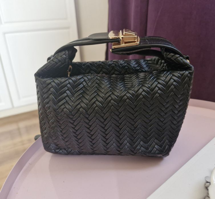 shein нова малка черна чанта